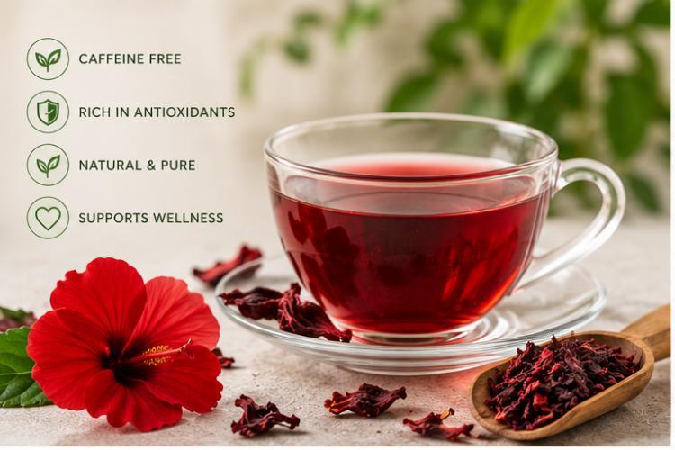 Dried Hibiscus Petals